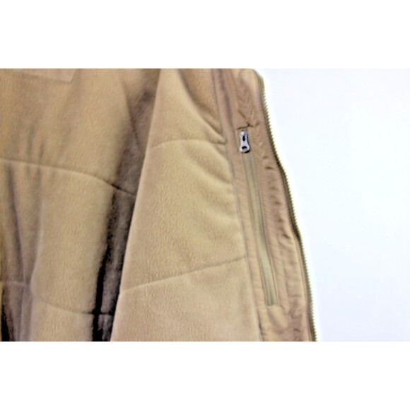Columbia Northern Voyage Men's 4X Jacket Tan Water Resistant Fleece Lined - Picture 10 of 13